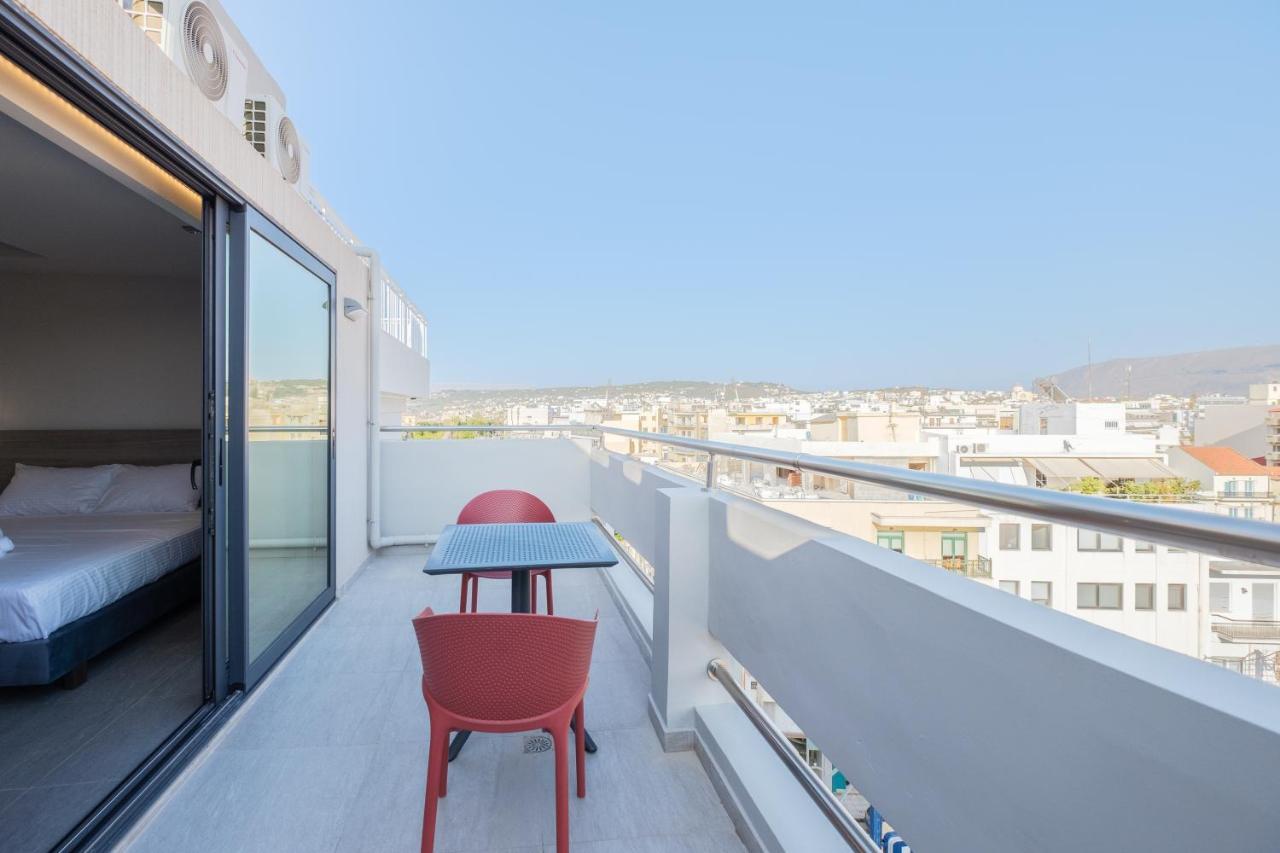 Appartement Sky-High 70Sqm Penthouse W. Stunning Views - 05 à La Canée Extérieur photo