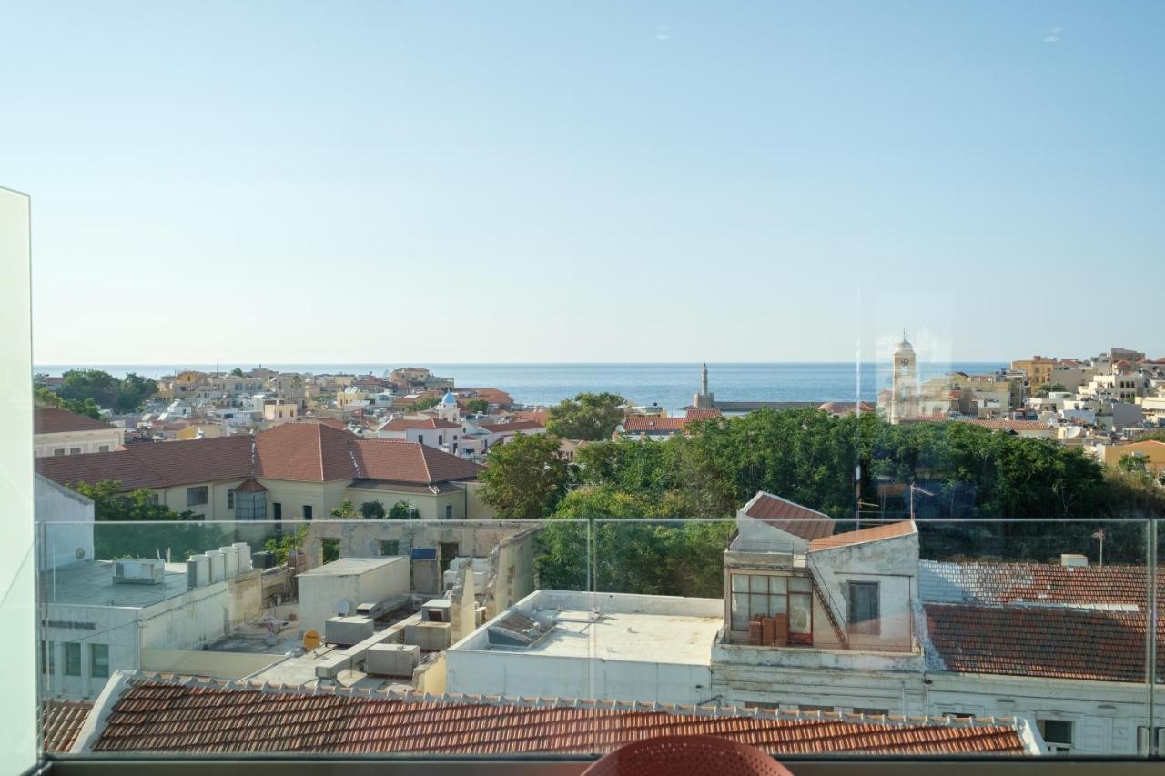 Appartement Sky-High 70Sqm Penthouse W. Stunning Views - 05 à La Canée Extérieur photo