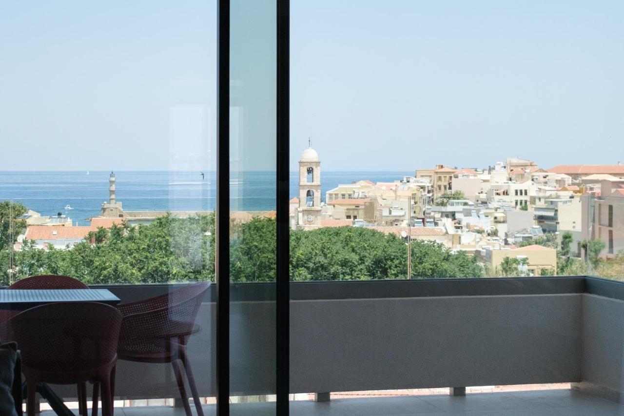 Appartement Sky-High 70Sqm Penthouse W. Stunning Views - 05 à La Canée Extérieur photo