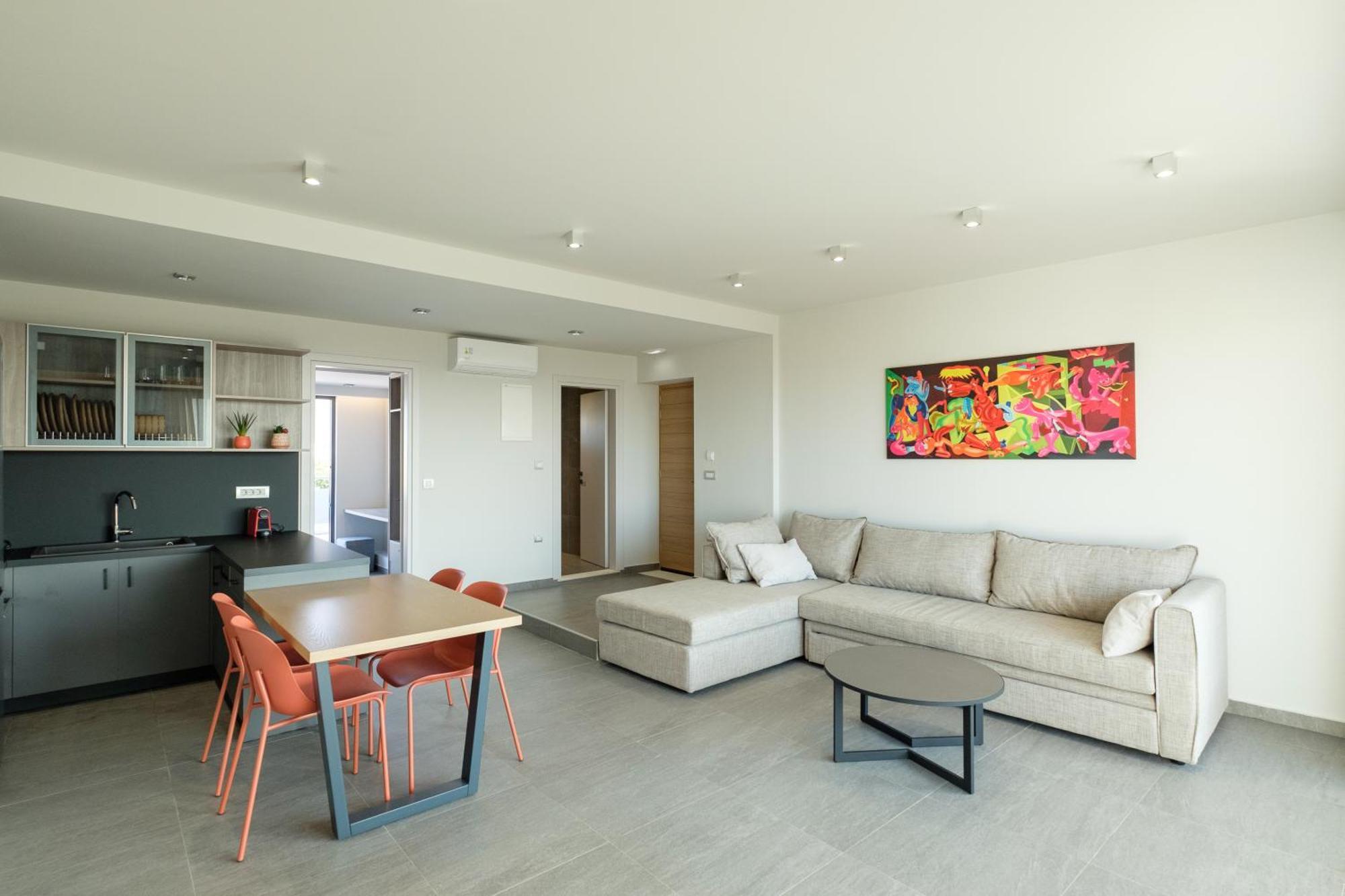 Appartement Sky-High 70Sqm Penthouse W. Stunning Views - 05 à La Canée Extérieur photo